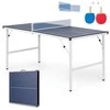 Promotions Stalo teniso stalas, 152.5x76x71 cm, mėlynas, sulankstomas