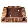 Promotions Stalo žaidimas Shut the Box 30x30x3.8 cm Ruda pušies mediena