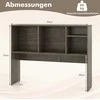 Promotions Stalviršio lentyna, 94x25x73 cm, Pilka, Medis