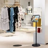 Promotions Stendai meniu rodymui, 2 vnt., reguliuojamo aukščio 83-130 cm, Ø28 cm, juodos spalvos