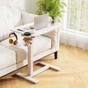 Promotions Stalinė darbo vieta, 60x40x65,5-100 cm, balta
