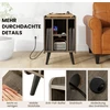 Promotions Stovas patefonui su įkrovimo stotele 43x34,5x67,5 cm pilkas