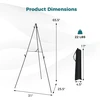 Promotions Stovo rinkinys 79x65x166 cm Juodas metalas