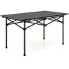 Promotions Stovyklavimo stalas, aliuminis, 96,5x55,9x50,8 cm, juodas