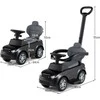 Promotions Vaikiškas stumdomas automobilis, Land Rover Discovery, 85x40x95 cm, juodas