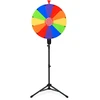 Promotions Sukamasis ratas su sulankstomu trikojiniu stoveliu 60 cm Reguliuojamas aukštis 134-171 cm Daugiaspalvis
