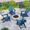 Promotions Sulankstoma Adirondack kėdė, 88x77x95 cm, tamsiai mėlyna