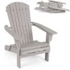 Promotions Sulankstoma Adirondack kėdė, 88,9x71,1x94 cm, pilka