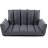 Promotions Sulankstoma grindų sofa, 119x76x60 cm, pilka