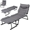 Promotions Sulankstoma stovyklavimo lova 180.3x67.3x36.8 cm Pilka