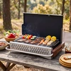 Promotions Sulankstomas anglies kepsninė 62x43,5x41,5 cm juoda