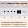 Promotions Sulankstomas pianinas 94x22x6 cm baltas, elektroninis klaviatūra