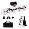 Promotions Sulankstomas pianinas 94x22x6 cm baltas, elektroninis klaviatūra