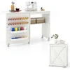 Promotions Sulankstomas siuvimo stalas, 58.4x40.6x76.2 cm, baltas