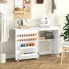 Promotions Sulankstomas siuvimo stalas, 58.4x40.6x76.2 cm, baltas