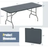 Promotions Sulankstomas stalas 180,3x73,7x75 cm kavos