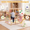 Promotions Sulankstomas vidaus džiunglių žaidimų aikštelė vaikams 8 viename 119,4x115,6x116,8 cm spalvota
