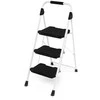 Promotions Sulankstomos kopėčios, 72x45x102 cm, juoda, anglinis plienas