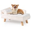 Promotions Šuns sofa-lova, 71x43x40 cm, balta