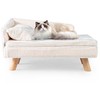 Promotions Šuns sofa-lova, 71x43x40 cm, balta