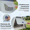 Promotions Šunų narvas 72x60x68 cm Mėlynas Plastikinis Sulankstomas