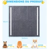 Promotions Šunų treniruočių kilimėliai 60x60 cm Anglies, sugeriantys, atsparūs vandeniui