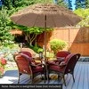 Promotions Tiki skėtis 196x214 cm natūralios spalvos