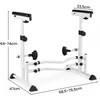 Promotions Tualeto saugos rėmas 68,5-76,5x47x64-74 cm Sidabrinis Reguliuojamas Metalinis
