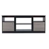 Promotions TV staliukas, 147x40x60 cm, juodas