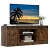 Promotions TV staliukas, 150x39x60 cm, rudas, su laikymo vieta