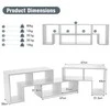 Promotions TV staliukas, 3 dalių transformuojamas, 67,3x30,5x43,2 cm, juodas