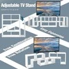 Promotions TV staliukas, 3 dalių transformuojamas, 67,3x30,5x43,2 cm, juodas