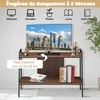 Promotions TV stovas, 89x43.2x59.7 cm, riešutas