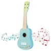 Promotions Ukulelė 17.8x6.4x53.3 cm šviesiai mėlyna, liepos mediena