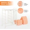 Promotions Universalus ratinis organizatoriaus vežimėlis, 63x37x87 cm, persiko spalvos