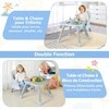 Promotions Vaikiška aukšta kėdė, 6 viename, konvertuojama, mėlyna