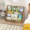 Promotions Vaikiška knygų lentyna, 91x38x76,5 cm, tamsiai mėlyna, su laikymo vieta