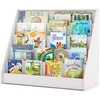 Promotions Vaikiška knygų lentyna, 91x38x76.5 cm, balta, su laikymo vieta