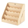Promotions Vaikiška knygų lentyna ir žaislų laikymo organizatorius 63x49x61.5 cm natūralaus MDF