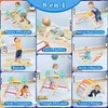Promotions Vaikiška laipiojimo konstrukcija, medinė Montessori 8-in-1, 75x38x91 cm, įvairiaspalvė, sulankstoma