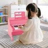 Promotions Vaikiška pianino klaviatūra, 25 klavišai, 38x24x29 cm, rožinė, skaitmeninis muzikinis instrumentas