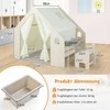 Promotions Vaikiškas žaidimų namelis, 6 viename vidaus žaidimų palapinė su kilimėliu, stalu, kėdute, daiktadėže