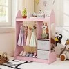 Promotions Vaikiška žaidimų spinta-komoda, 81.3x38.1x106.7 cm, rožinė