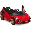 Promotions Vaikiškas elektrinis automobilis, Lamborghini, 108x64x41 cm, Raudonas