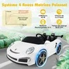 Promotions Vaikiškas elektrinis automobilis, 133x88x50 cm, balta, elektrinė transporto priemonė