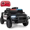 Promotions Vaikiškas elektrinis policijos automobilis su nuotolinio valdymo pultu 96,5x61x48,5 cm juodas