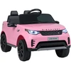 Promotions Vaikiškas elektrinis važiuoklės automobilis Land Rover 106x68x56 cm rožinis su pakaba