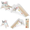 Promotions Vaikiškas laipiojimo rinkinys Montessori Panda tema 72,5x42x65,5 cm balta mediena