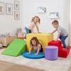 Promotions Vaikiškas lipimo putplasčio kaladėlių žaidimų rinkinys 51,5x41x25,5 cm Raudonas aksomas