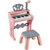 Promotions Vaikiškas pianinas, 25 klavišai, 30.5x17.5x45 cm, rožinis